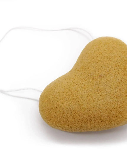 Konjac Heart Sponge Peach - Natural Facial Cleanser - Bee my Gift