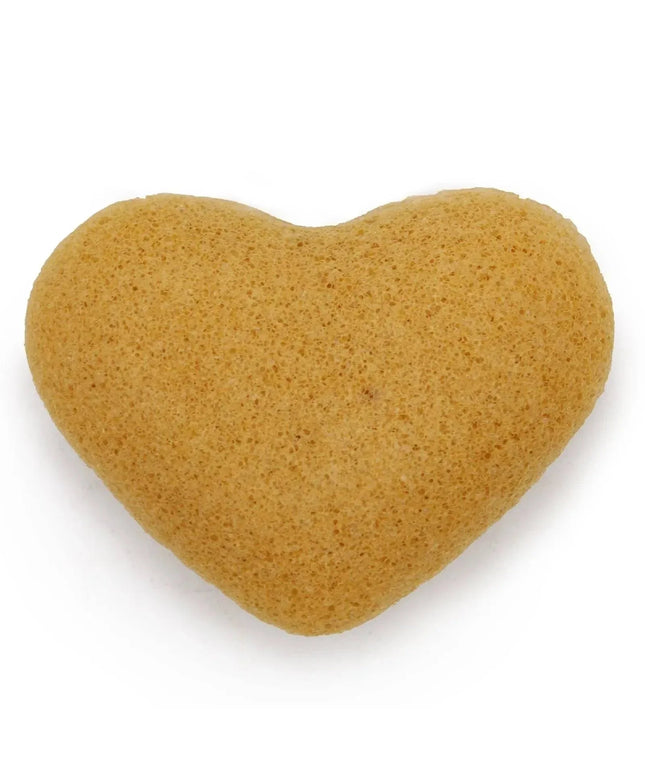 Konjac Heart Sponge Peach - Natural Facial Cleanser - Bee my Gift