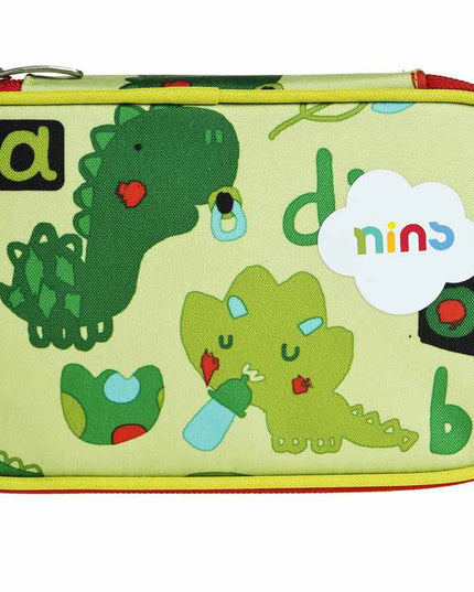 Lancheira verde Nins Dinossauro by Busquets - Bee my Gift