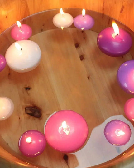 Large Floating Candles for Weddings - Lavender - Bee my Gift