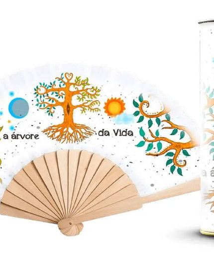 Leque Árvore da Vida - Bee my Gift