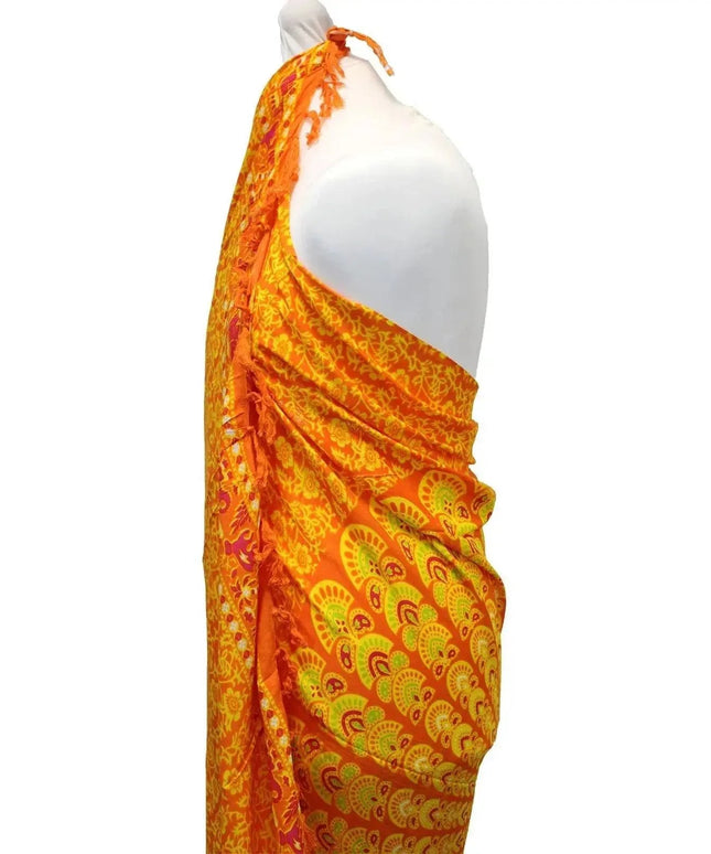 Lime Orange Mandela Sarong - Bee my Gift