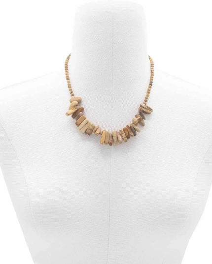 Longstone Gem Necklace - Map Stone - Bee my Gift