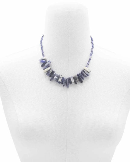 Longstone Gem Necklace - Sodalite - Bee my Gift