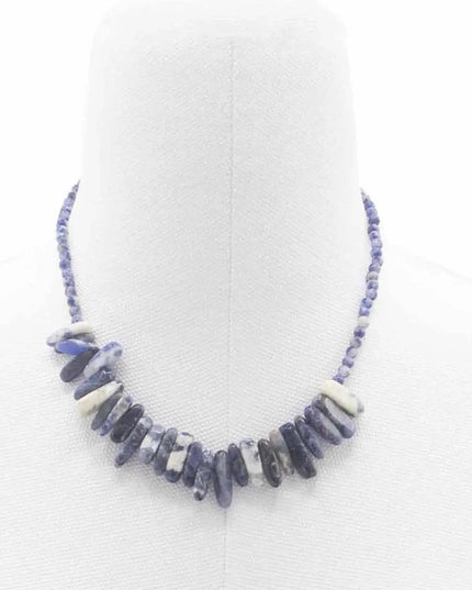 Longstone Gem Necklace - Sodalite - Bee my Gift
