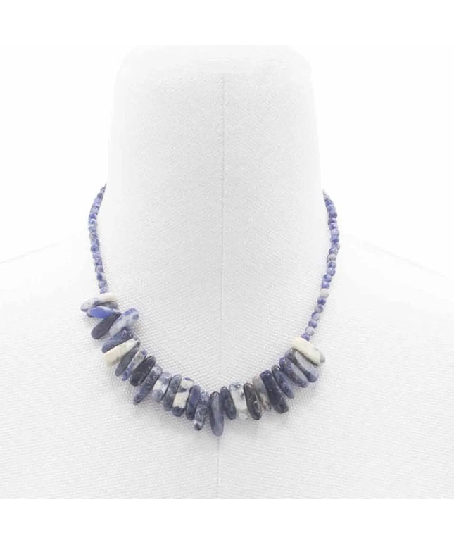 Longstone Gem Necklace - Sodalite - Bee my Gift