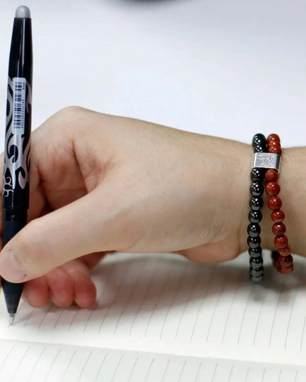 Magnetic Gemstone Bracelet - Redstone - Bee my Gift