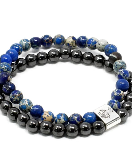 Magnetic Gemstone Bracelet - Sodalite - Bee my Gift