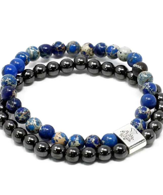 Magnetic Gemstone Bracelet - Sodalite - Bee my Gift