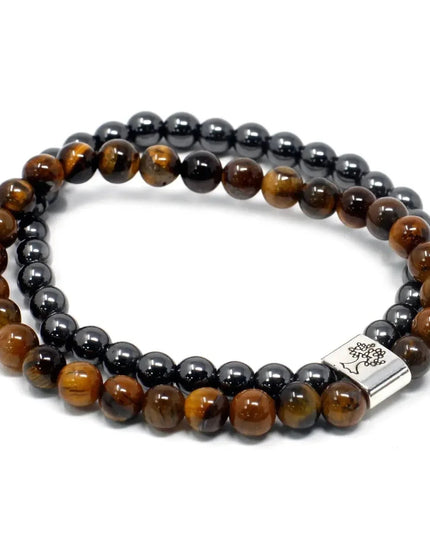 Magnetic Gemstone Bracelet - Tiger Eye - Bee my Gift
