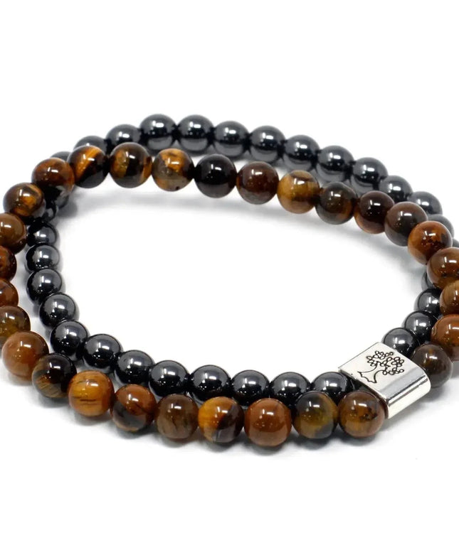Magnetic Gemstone Bracelet - Tiger Eye - Bee my Gift