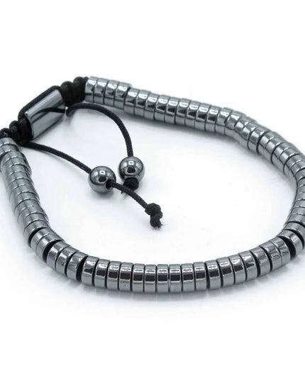 Magnetic Hematite Shamballa Bracelet - Circles - Bee my Gift