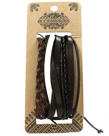 Mens Bracelet Sets - Dark & Handsome (asst) - Bee my Gift