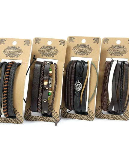 Mens Bracelet Sets - Dark & Handsome (asst) - Bee my Gift
