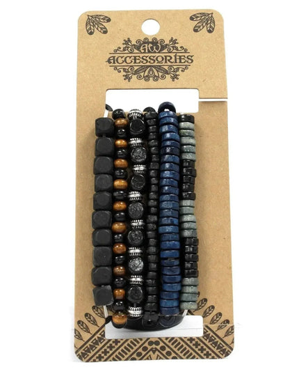 Mens Bracelet Sets - Moody & Blue (asst) - Bee my Gift