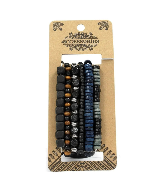 Mens Bracelet Sets - Moody & Blue (asst) - Bee my Gift