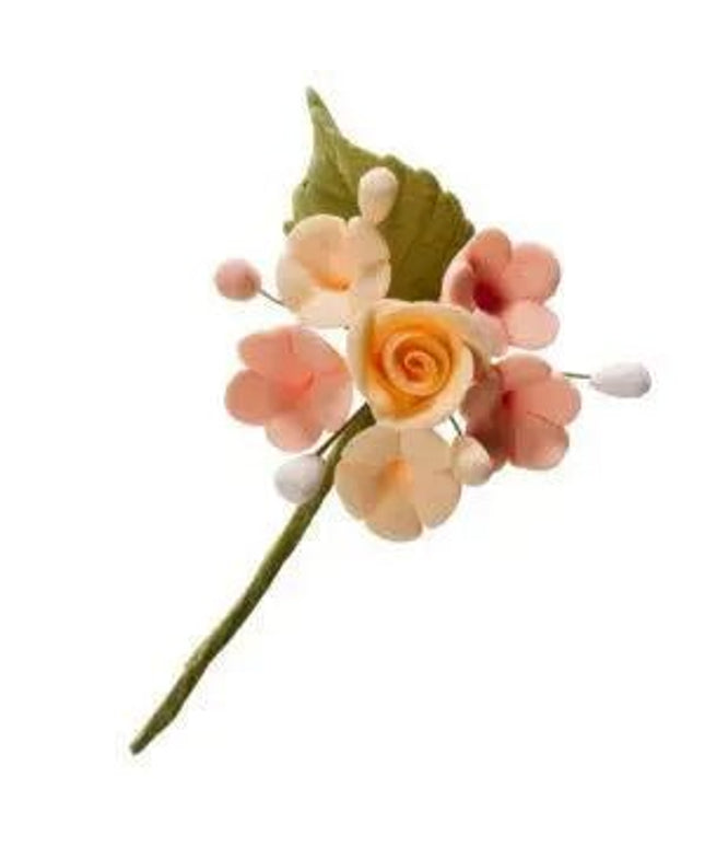 Mini ramo de flores de açucar em tons pastel - Bee my Gift