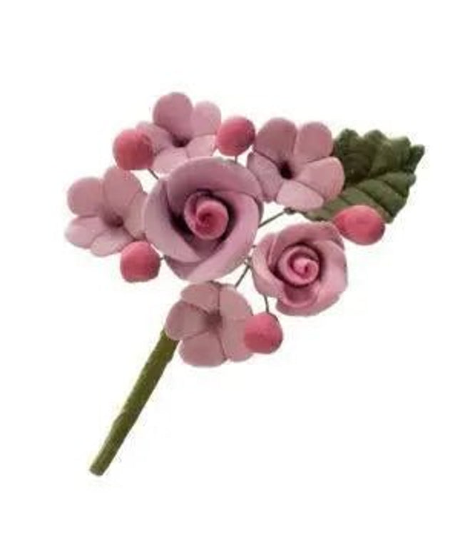 Mini ramo de flores de açucar violeta - Bee my Gift