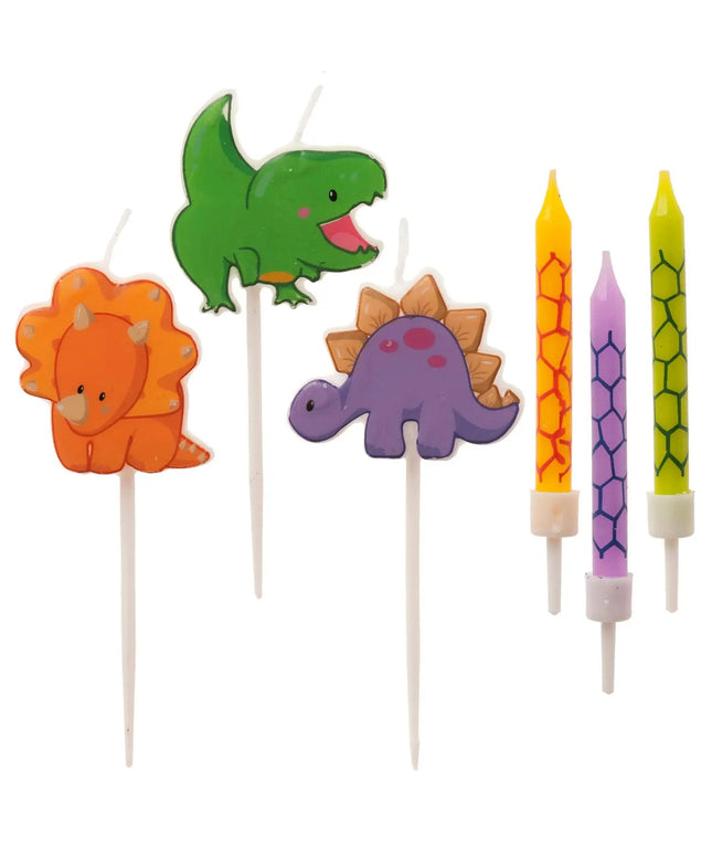 Mix velas aniversário dinossauros by deKora - Bee my Gift