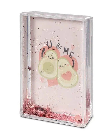 Moldura Para Fotografia Com Glitter, Abacate - Bee my Gift