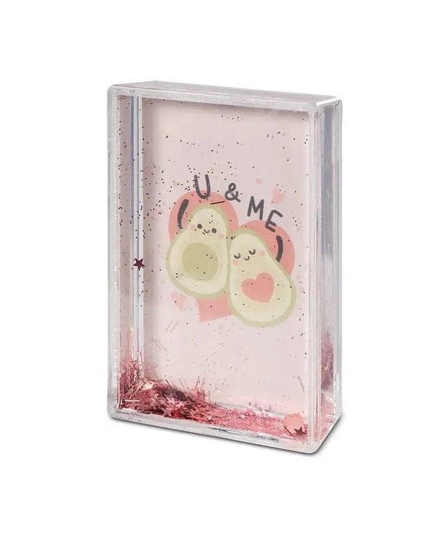 Moldura Para Fotografia Com Glitter, Abacate - Bee my Gift