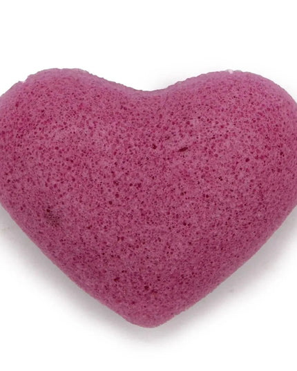 Natural Konjac Heart Sponge - Lavender for Cleansing - Bee my Gift