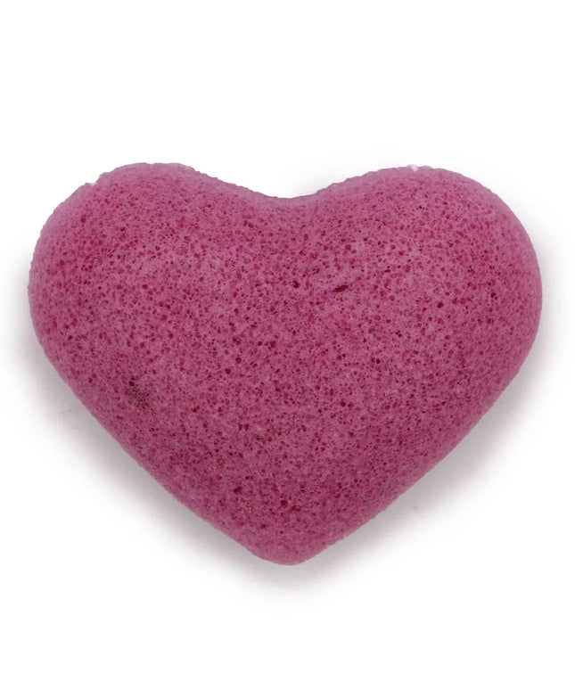 Natural Konjac Heart Sponge - Lavender for Cleansing - Bee my Gift