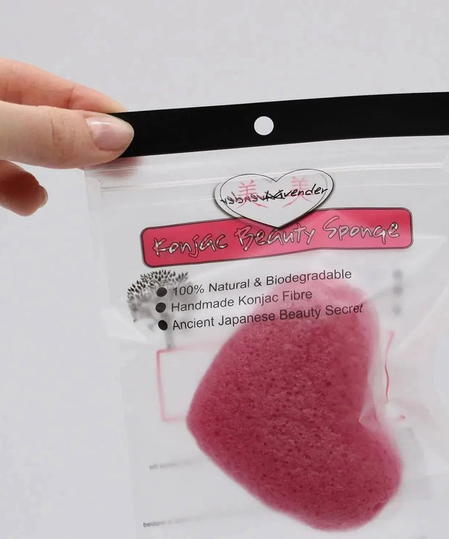 Natural Konjac Sponge - Charcoal for Cleansing - Bee my Gift
