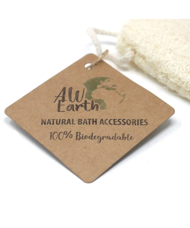 Natural Loofah Scrub on Rope - 5" - 12.7 cm - Bee my Gift