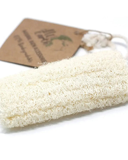 Natural Loofah Scrub on Rope - 5" - 12.7 cm - Bee my Gift