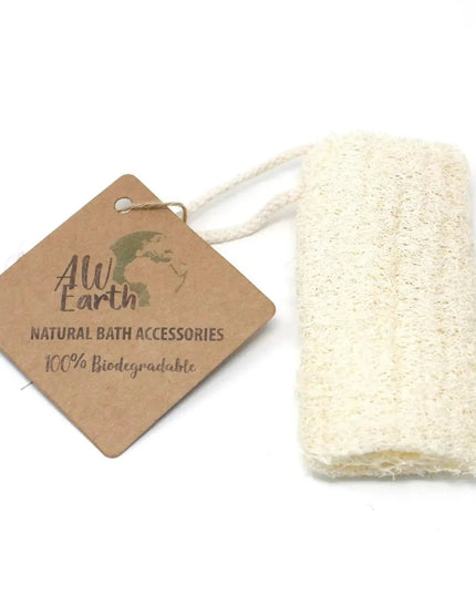 Natural Loofah Scrub on Rope - 5" - 12.7 cm - Bee my Gift