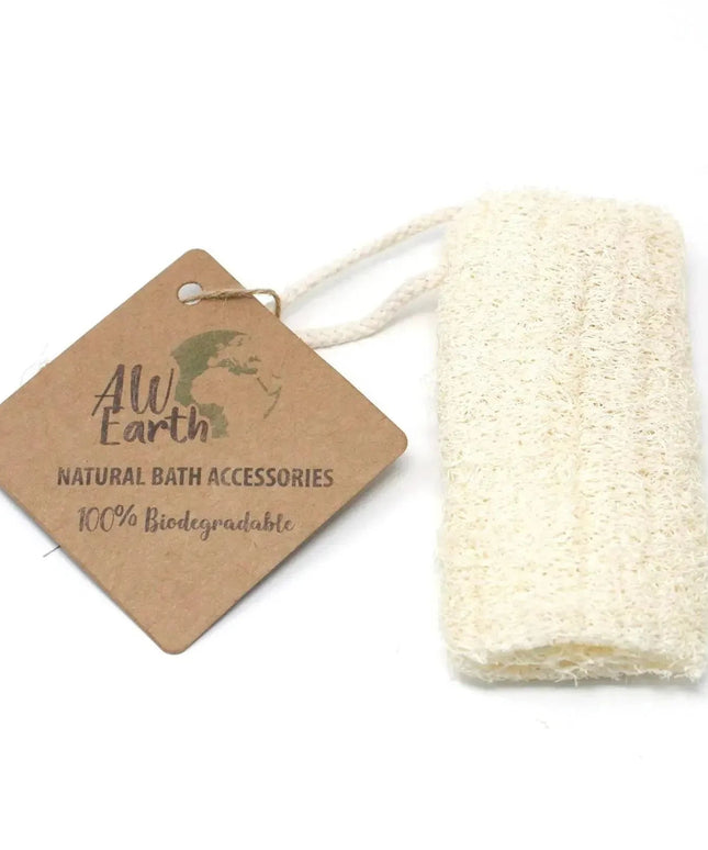 Natural Loofah Scrub on Rope - 5" - 12.7 cm - Bee my Gift