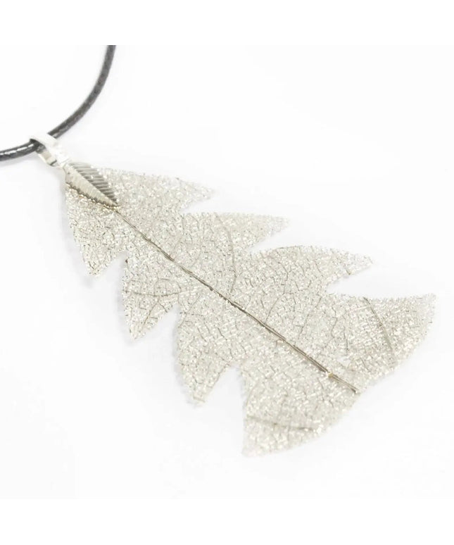 Necklace - Festive Fir - Silver - Bee my Gift