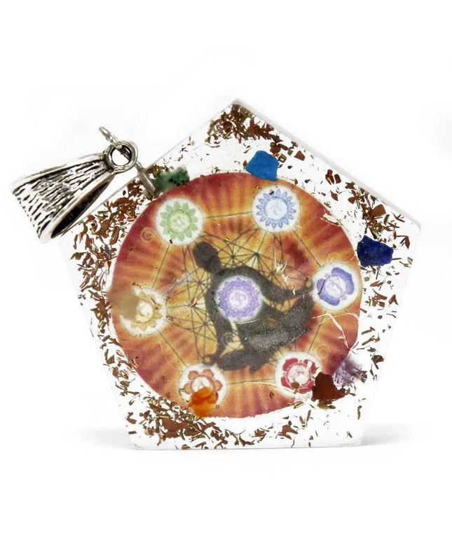 Orgonite Power Pendant - Octagon Chakra - Bee my Gift
