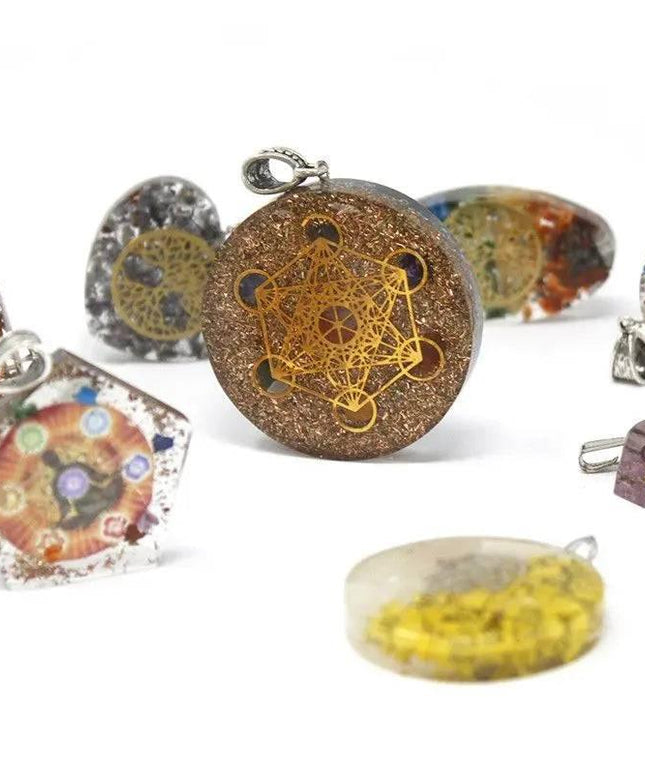 Orgonite Power Pendant - Octagon Chakra - Bee my Gift