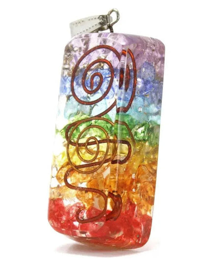 Orgonite Power Pendant - Rainbow Copper Attractor - Bee my Gift