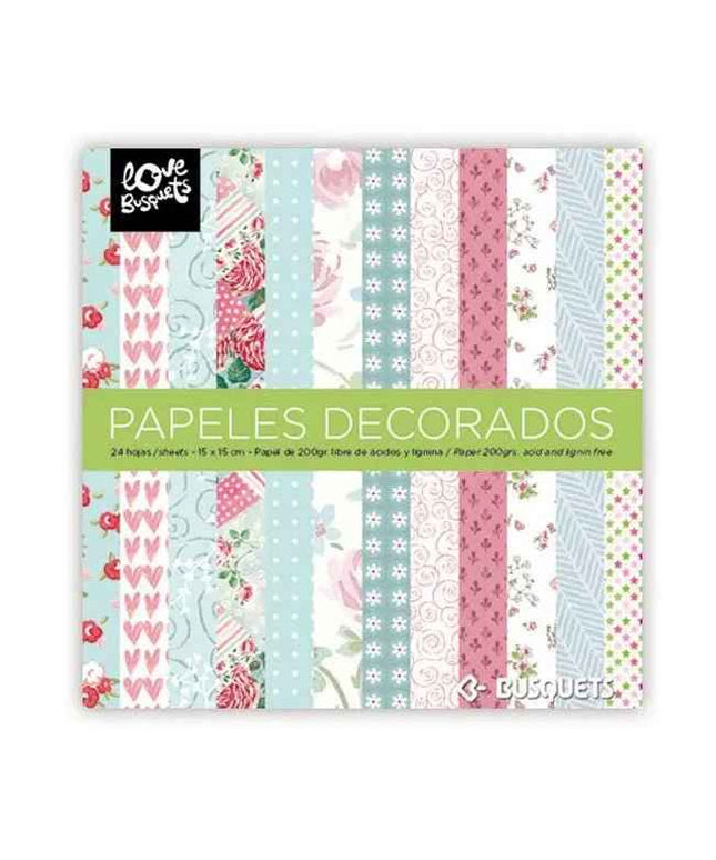 Papeis Decorados para Scrap