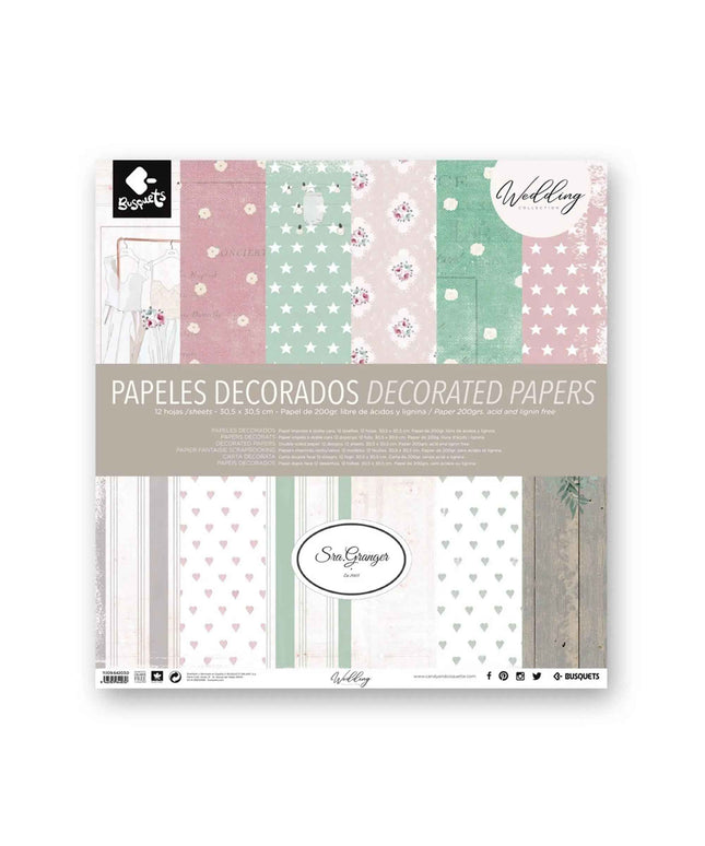 Papeis Decorados para Scrap Busquets