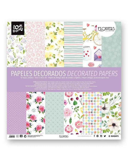Papeis Decorados para Scrap Busquets