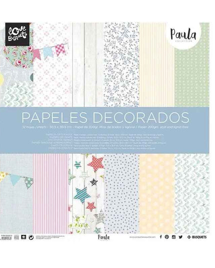 Papeis Decorados para Scrap Busquets