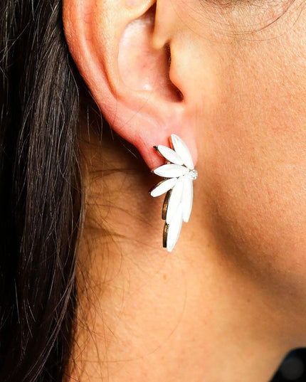 Pearl - Vintage Glass - Faries - Earrings - Bee my Gift