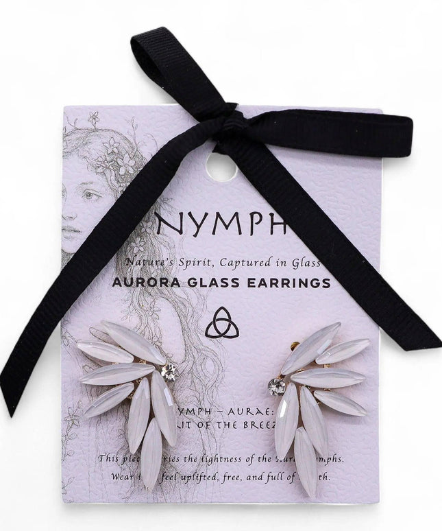 Pearl - Vintage Glass - Faries - Earrings - Bee my Gift