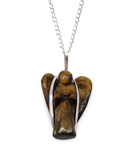 Pendente Anjo da Guarda com Pedra Preciosa - Bee my Gift