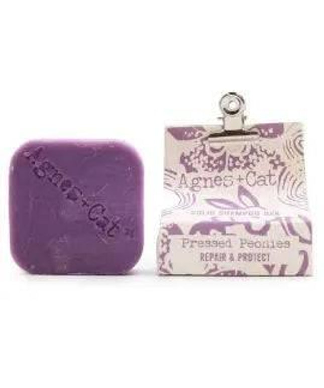 Peonies Solid Shampoo for Clean and Fresh Hair - Bee my Gift