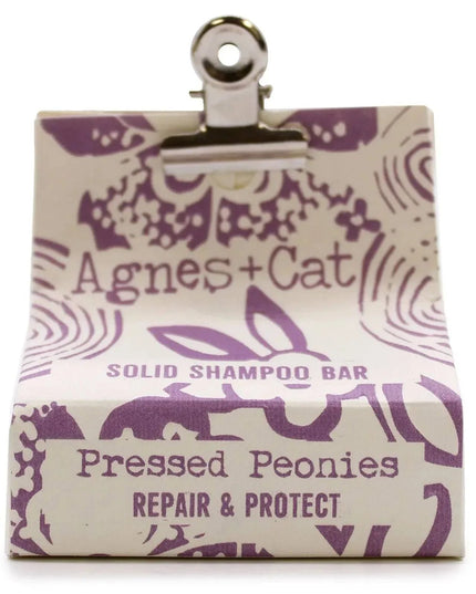 Peonies Solid Shampoo for Clean and Fresh Hair - Bee my Gift