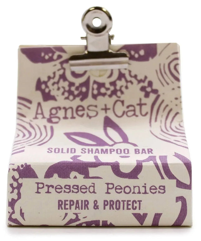 Peonies Solid Shampoo for Clean and Fresh Hair - Bee my Gift