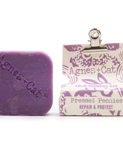 Peonies Solid Shampoo for Clean and Fresh Hair - Bee my Gift