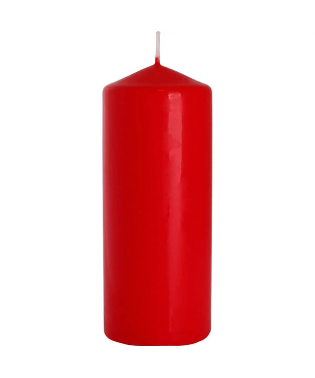Pillar Candle 60x150mm - Red Pillar Candle - Bee my Gift