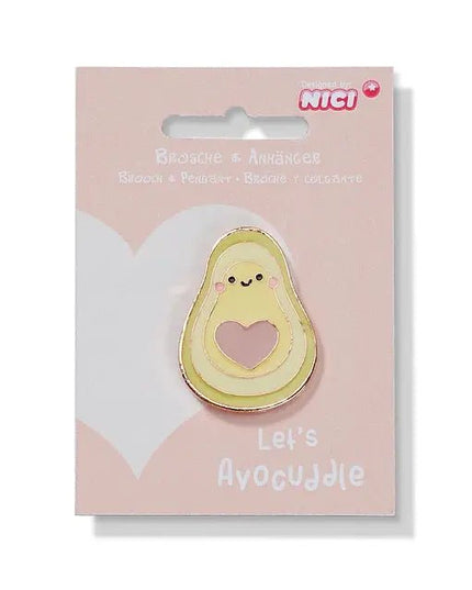 Pin Abacate Com Adaptador Para Colar - Bee my Gift