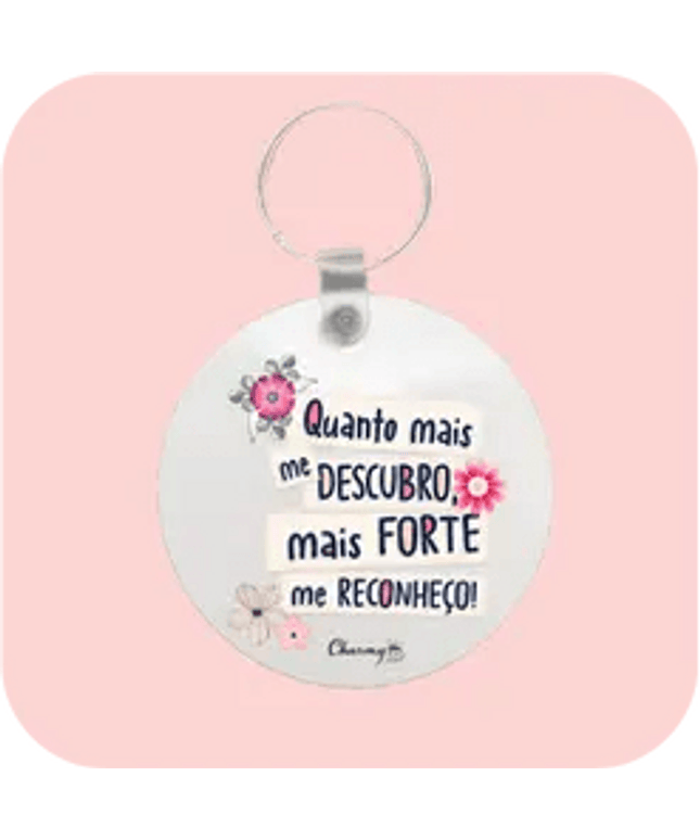 Porta Chaves Amor Próprio 037 - Bee my Gift